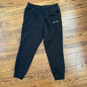 Champion Women Black Jogger Pants Size Medium